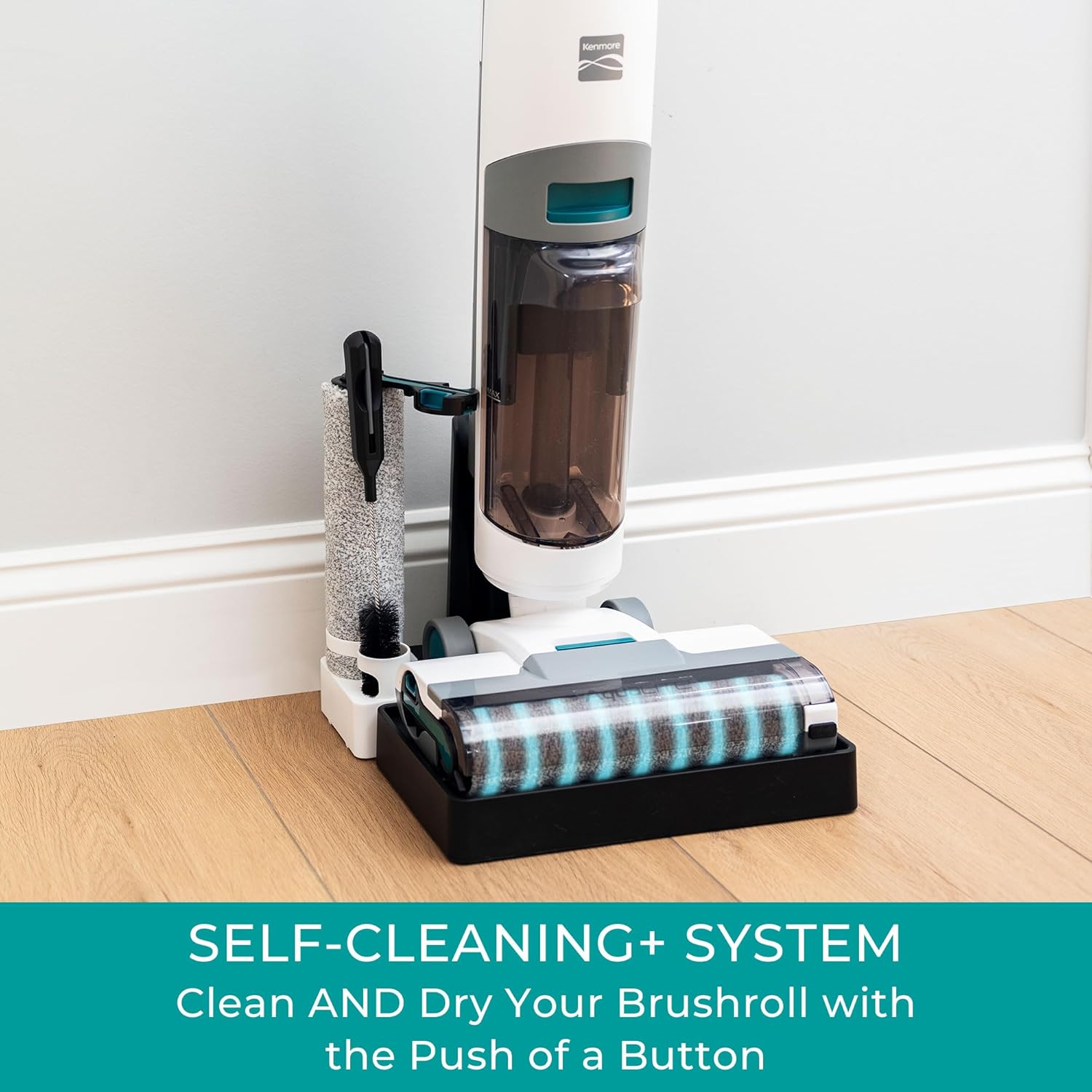 Kenmore HF5010 AquaLite 3-in-1 Cordless Wet Vacuum Hard Floor Cleaner with Automatic Air-Drying