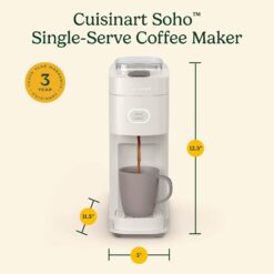 CUISINART Soho Single-Serve Coffeemaker, Truffle, SS-7TR