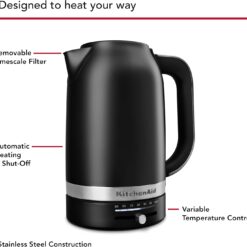 KitchenAid 1.7 Liter Electric Kettle, KEK1701