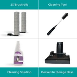 Kenmore HF5010 AquaLite 3-in-1 Cordless Wet Vacuum Hard Floor Cleaner with Automatic Air-Drying