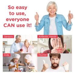 Kitchen Mama Auto Electric Can Opener Open Your Cans with A Simple Press of Button