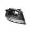 Proctor Silex Steam Iron for Clothes with Durable Stainless Steel Soleplate, 1500 Watts, 8’ Retractable Cord, Gray and Black (14250)
