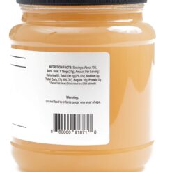 TJO Bees Raw and Unfiltered Honey (5 LB (80 OZ) Jar)
