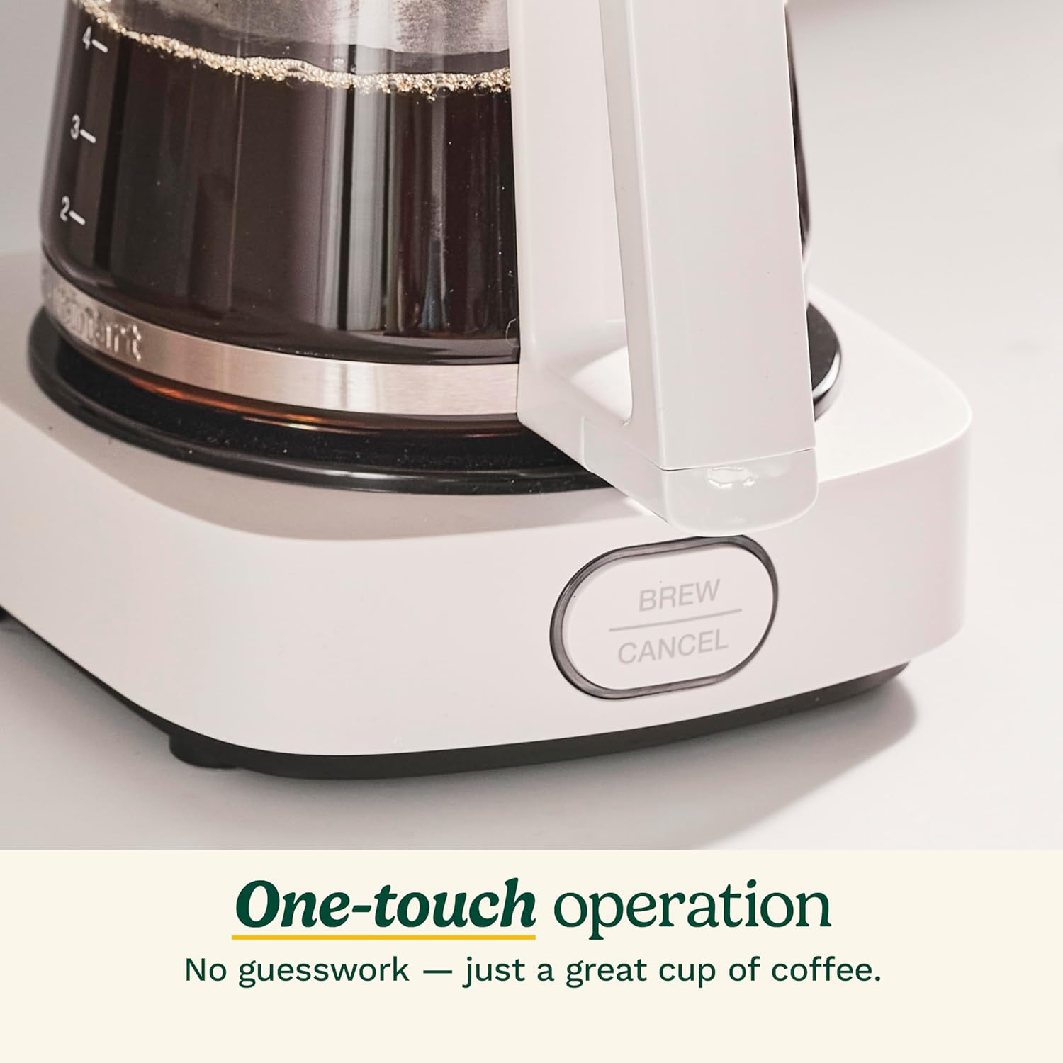CUISINART Soho 5-Cup Coffee Maker, Truffle, DCC-5TR