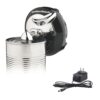 Hamilton Beach Walk 'n Cut Electric Can Opener for Kitchen, Automatic and Hand-Free, Cordless & Rechargeable, Black