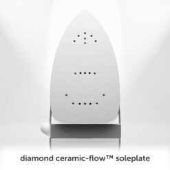 Oliso M3Pro Project Steam Iron with Solemate - 1000 Watt Ceramic Soleplate Steam Iron | Coral