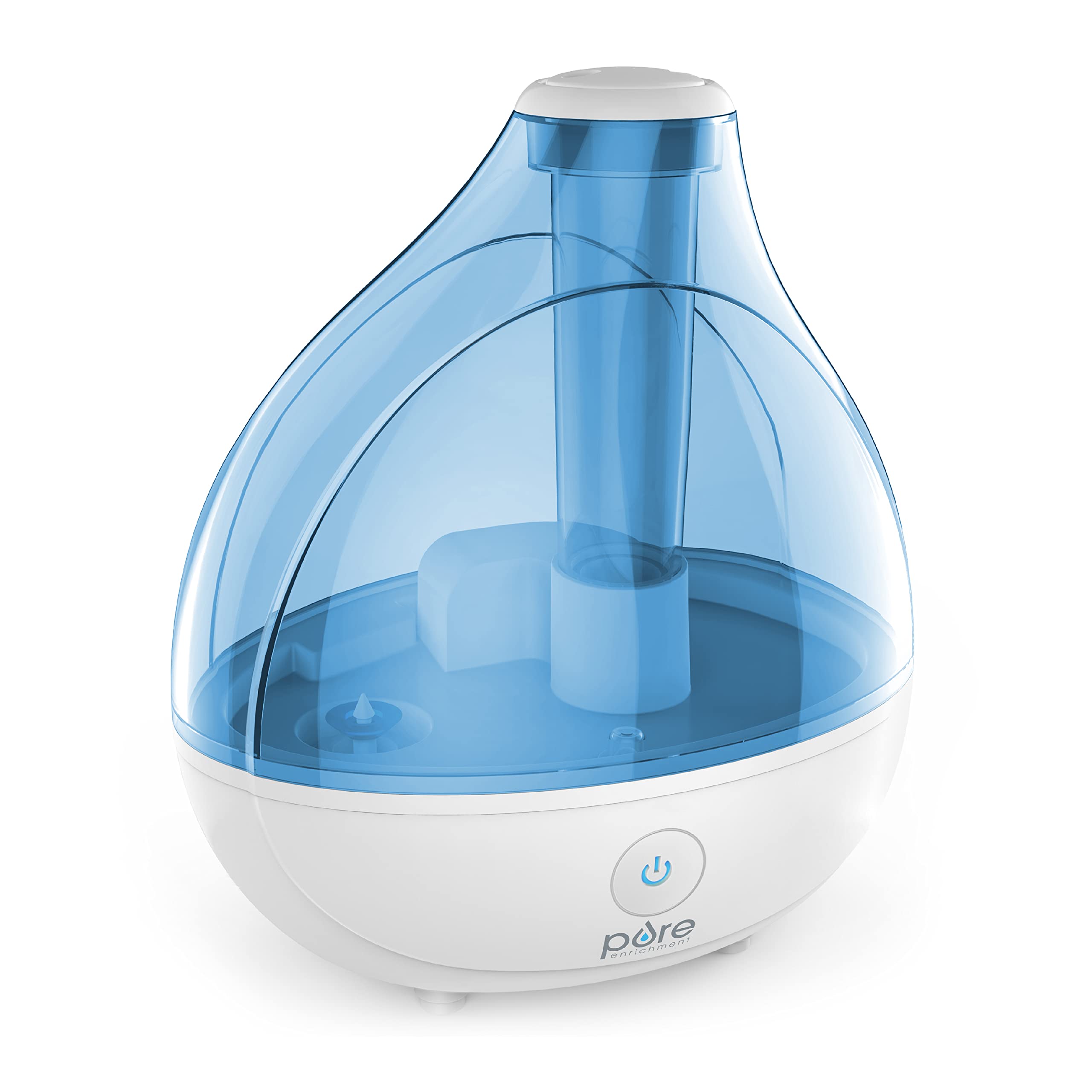Pure Enrichment MistAire Ultrasonic Cool Mist Humidifier - Quiet Air Humidifier for Bedroom - Lasts Up To 25 Hours