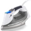 BEAUTURAL 1800-Watt Steam Iron with Digital LCD Screen, Double-Layer and Ceramic Coated Soleplate, 3-Way Auto-Off