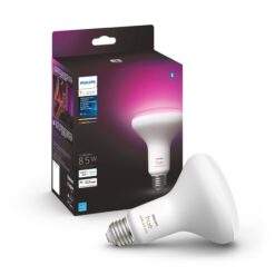 Philips Hue Smart 85W BR30 LED Bulb, White and Color Ambiance Color, Changing Light, 1 Pack