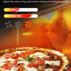 Nuwave Bravo XL Pro Air Fryer Toaster Oven, Improved 100% Super Convection, Quicker & Crispier Results, Stainless Steel