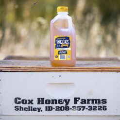 Cox's Honey Pure, Raw Unfiltered Clover , Rich in Nutrients, Family Owned Apiary, 5 lbs Jug