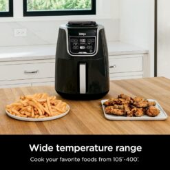 Ninja Air Fryer XL, 5.5 Qt. Capacity that can Air Fry, Air Roast, Bake, Reheat & Dehydrate, Grey, AF150AMZ