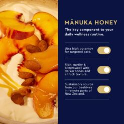Manuka Health UMF 13+/MGO 400+ Manuka Honey (250g/8.8oz), Superfood, Authentic Raw Honey from New Zealand