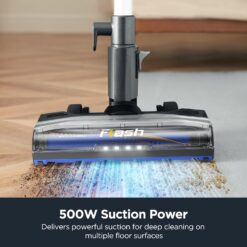 Eureka Corded Stick Vacuum Cleaner for Home Pet Hair, Lightweight Vacuum Cleaner with Powerful Suction, Blue, NES520BL