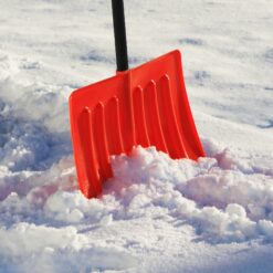 Emsco Group 1199 Bigfoot Poly Snow Shovel With 17-7/8-Inch x 13-Inch Blade, Orange