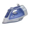 Hamilton Beach Steam Iron & Vertical Steamer for Clothes with Scratch-Resistant Durathon Soleplate, 1500 Watts, Blue