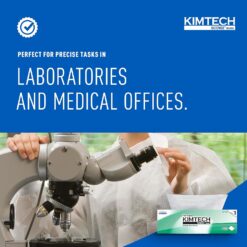 Kimtech 34133 Kimwipes Delicate Task Wipers, 1-Ply, 11 4/5 x 11 4/5, 198 Count (Pack of 15), White