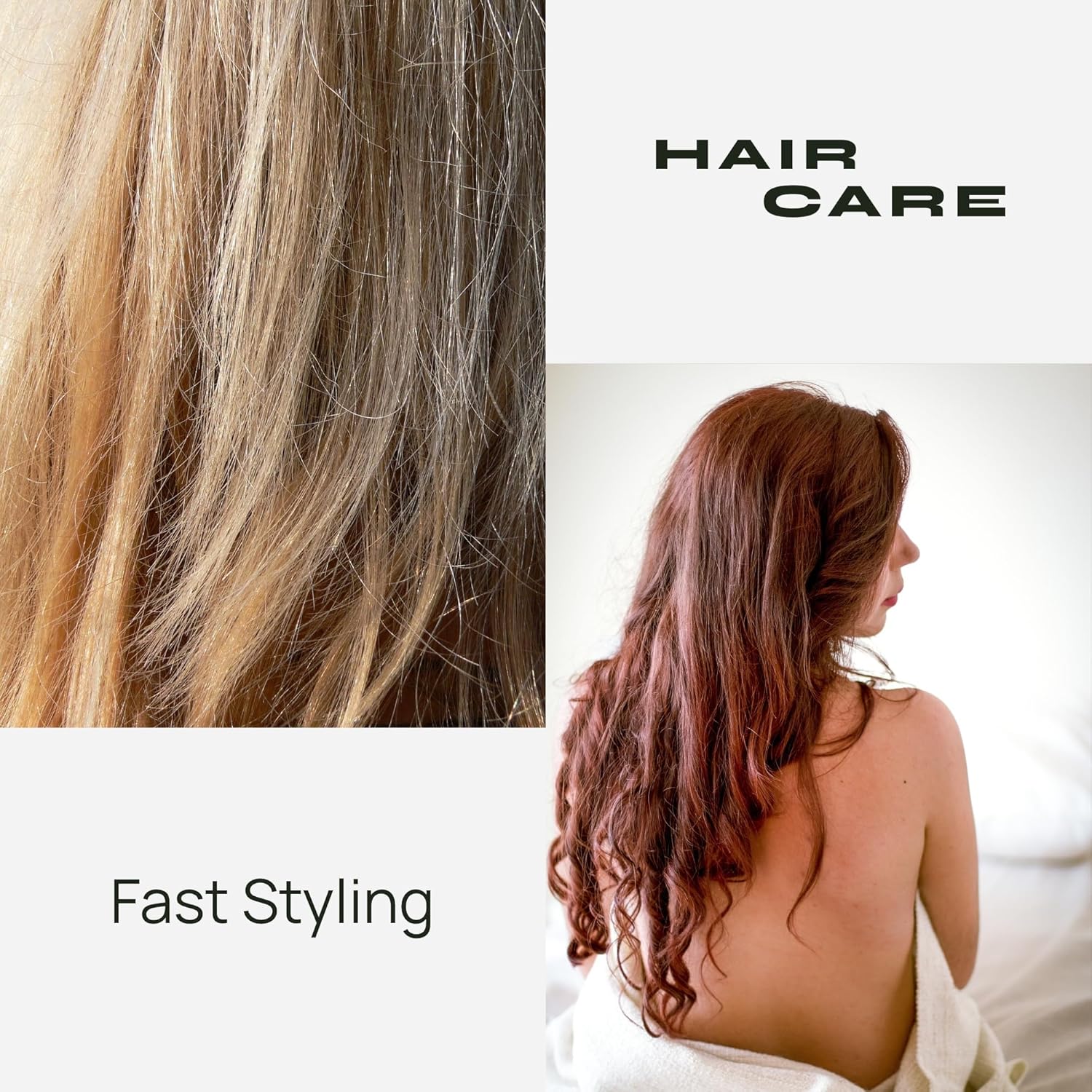 Beautimeter 3-in-1 Hot Air Styler: Rotating Blow Dryer Brush with 2-Inch and 1.5-Inch Brushes