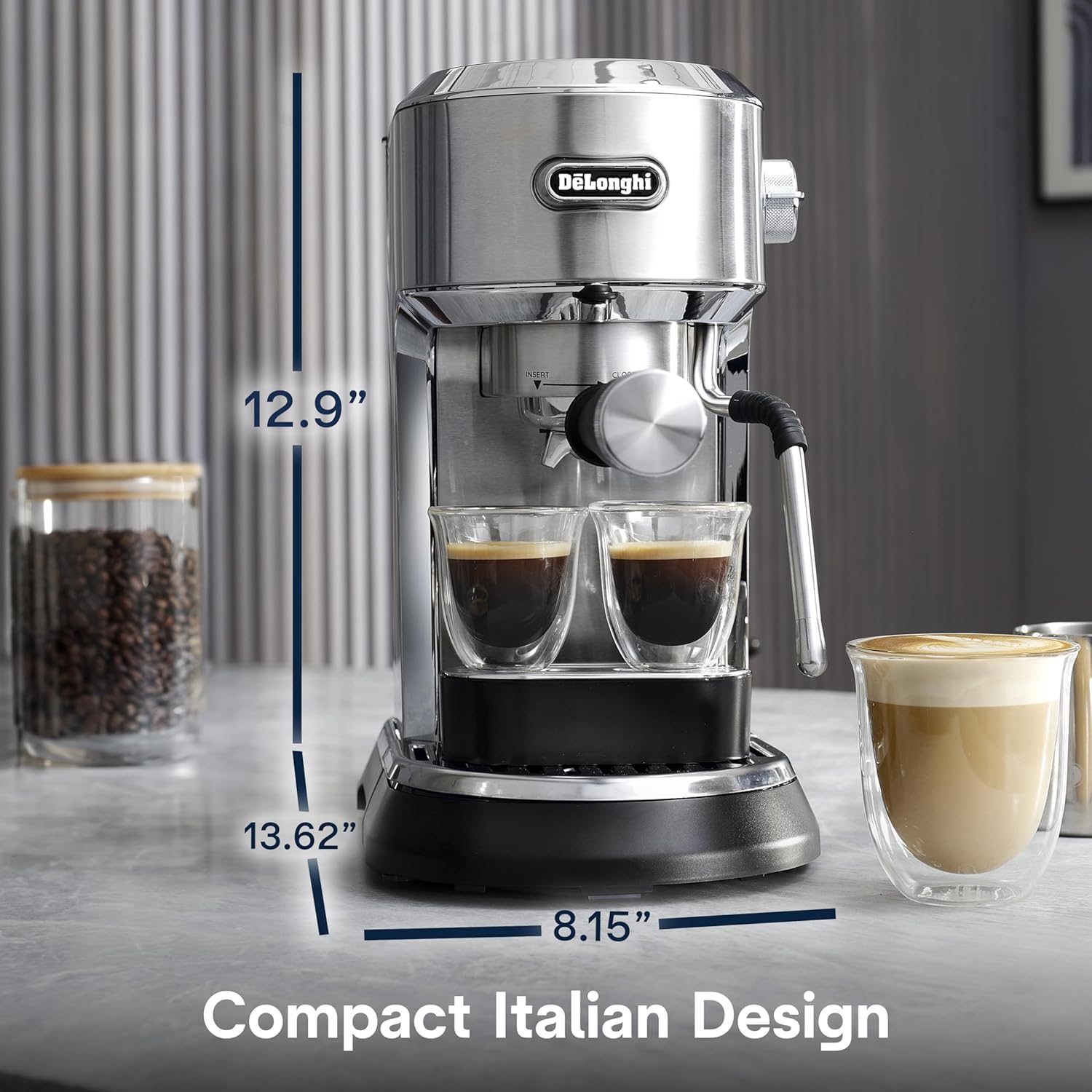 De'Longhi Dedica Maestro Manual Espresso Machine