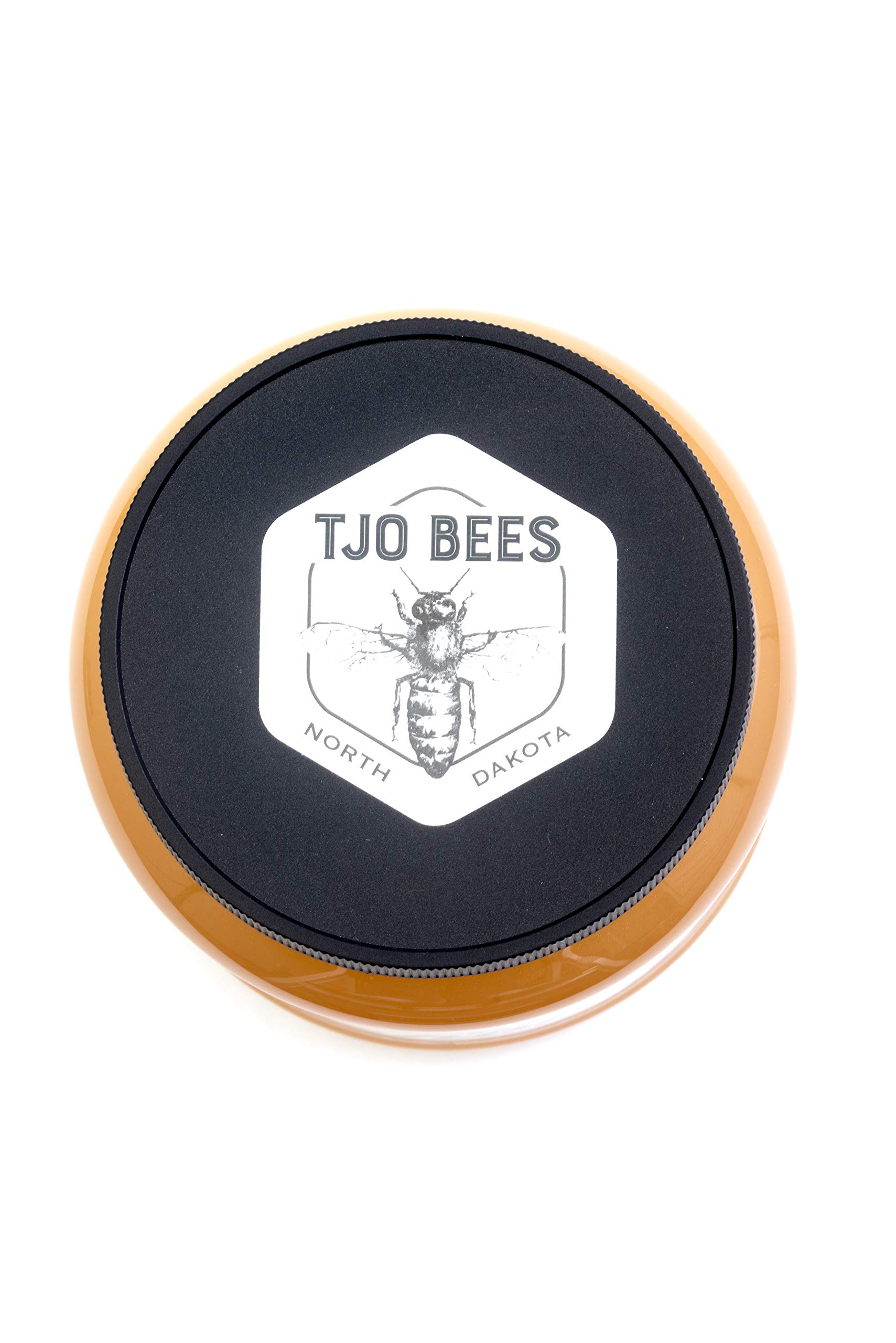 TJO Bees Raw and Unfiltered Honey (5 LB (80 OZ) Jar)