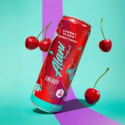 Alani Nu CHERRY SLUSH Sugar Free, Low Calorie Energy Drinks, Antioxidants, Biotin, B Vitamins, Zero Sugar, 12 Count