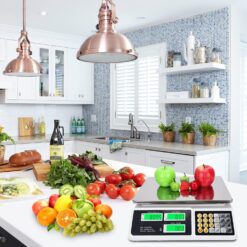 YIFOR Digital Commercial Price Scale 88lb/40kg Price Computing Scale, Food Produce Counting Weight Scale