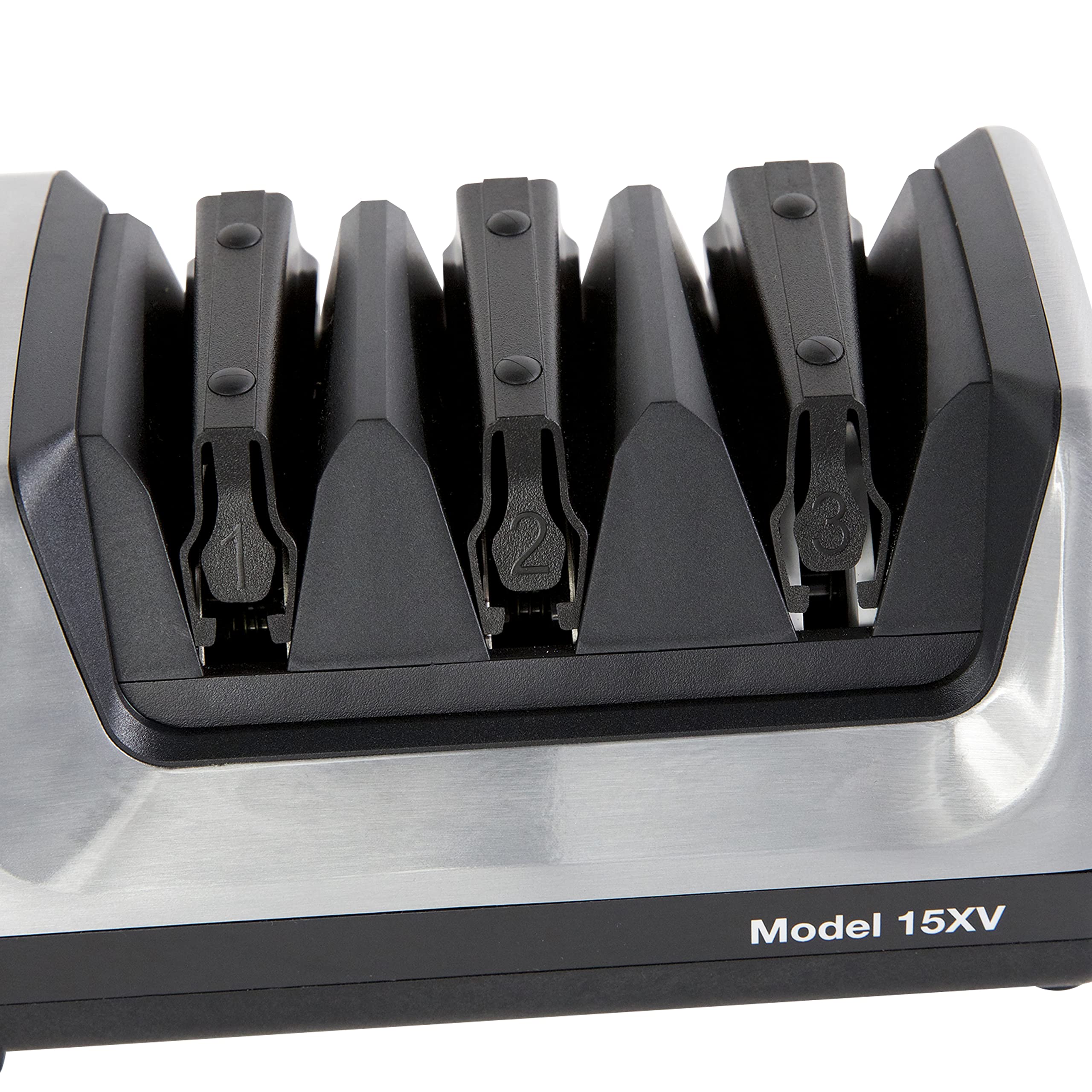 Chef’sChoice 15XV Professional Electric Knife Sharpener, 3-Stage, Metallic