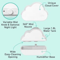 Pure Enrichment PureBaby Cloud Ultrasonic Cool Mist Humidifier