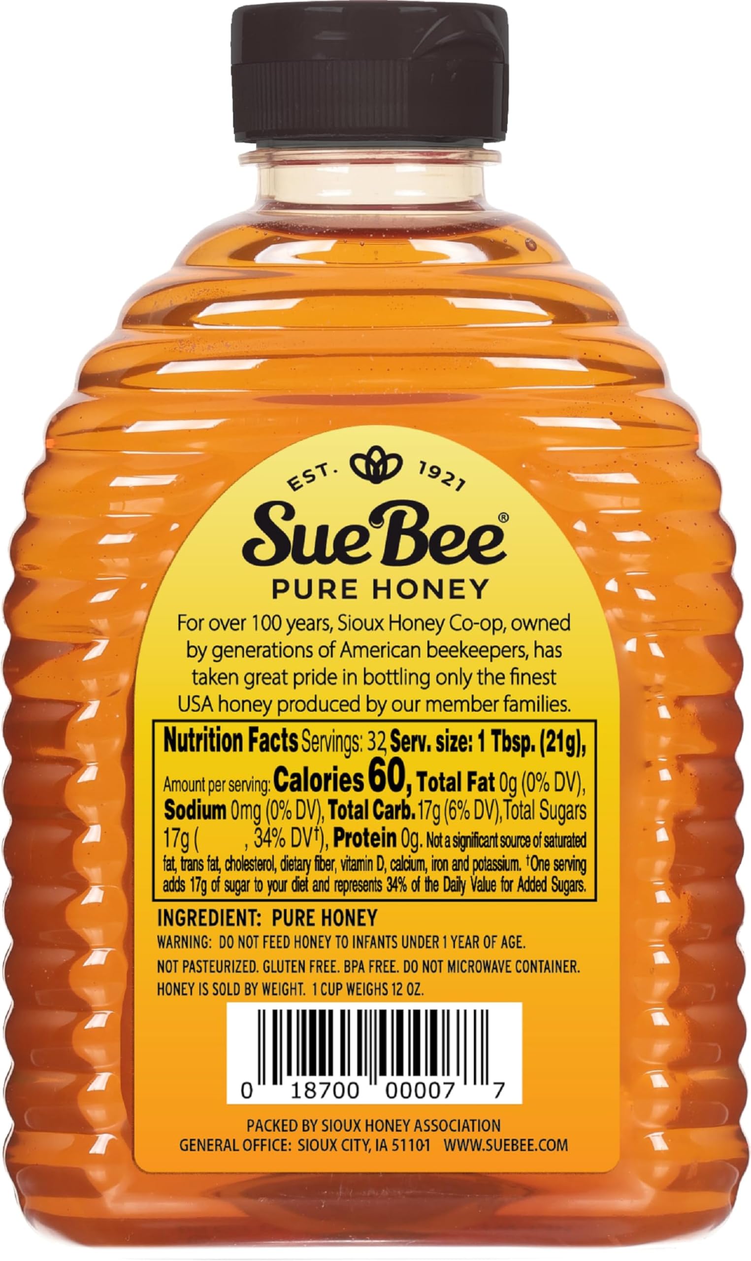 Sue Bee Pure Premium Honey From USA Beekeepers, 40 Ounce (2.5 LB) - Image 8