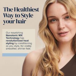 Bio Ionic Long Barrel Styler, Curling Iron with Moisture Heat Technology & NanoIonic MX, Hair Curler with 2