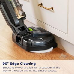 Bissell SpinWave + Vac Cordless, Hard Floor Spin Mop + Vacuum, Lay-Flat, Multi-Use Cleaning, Hard Floor Sanitize Formula Included