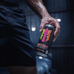REIGN Total Body Fuel, Reignbow Sherbet, Fitness & Performance Drink, 16 Fl Oz (Pack of 12)