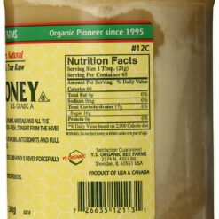 YS Eco Bee Farms RAW HONEY - Raw, Unfiltered, Unpasteurized - Kosher 3lbs