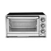 Cuisinart TOB-40N Custom Classic Toaster Oven Broiler, Brushed Stainless and Black