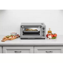 Cuisinart TOB-40N Custom Classic Toaster Oven Broiler, Brushed Stainless and Black
