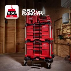 Milwaukee 48-22-8410 PACKOUT Dolly 24 in. x 18 in. Black Multi-Purpose Utility Tool Cart