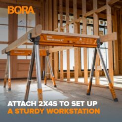 BORA PM-3360 Workhorse XT PM-3360 [3.2 in. W x 32 in. H, Sawhorse