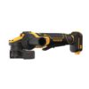 DEWALT 20V MAX Cordless Brushless 4.5 - 5 in. Paddle Switch Angle Grinder with FLEXVOLT ADVANTAGE (Tool Only)
