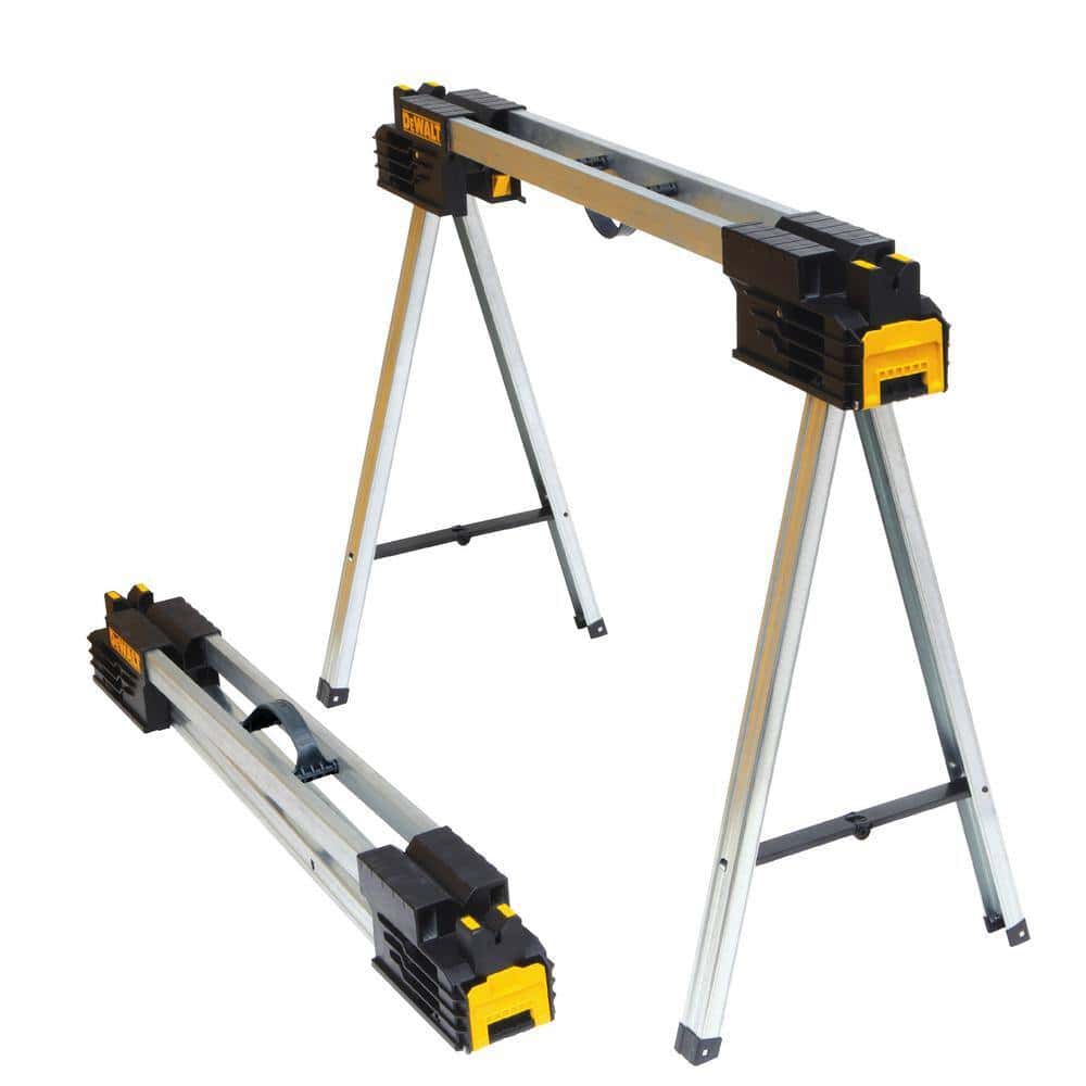 DEWALT DWST111552PK 32 in. Metal Folding Sawhorse (2 Pack)