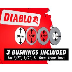 DIABLO 5-1/2in. x 50-Tooth Circular Saw Blade for Aluminum