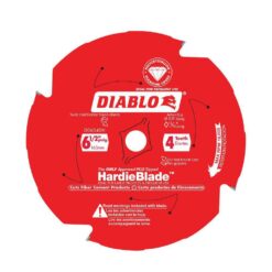 DIABLO 6-1/2in. x 4-Teeth HardieBlade Saw Blade for Fiber Cement
