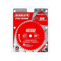 DIABLO Steel Demon 6-1/2 in. x 48-Tooth Cermet II Metals and Stainless Steel Circular Saw Blade