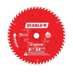 DIABLO 6-1/2in. x 54-Teeth Circular Saw Blade for Medium Aluminum
