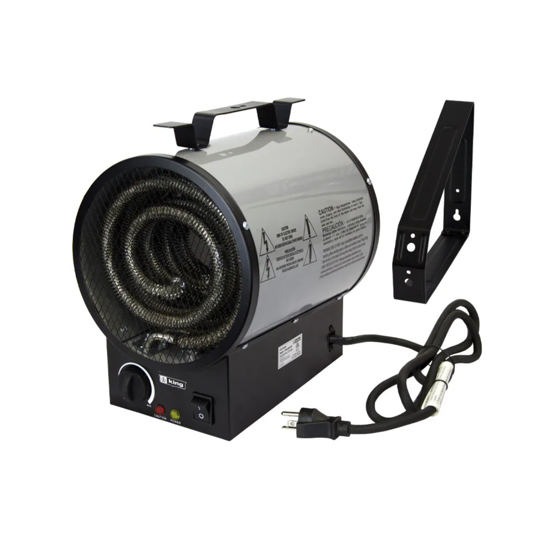 KING Up to 3750-Watt Portable Electric Garage Heater