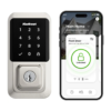 Kwikset Halo Keyless Entry Satin Nickel Smart Lock Electronic Deadbolt with Wifi Smartkey Touchscreen