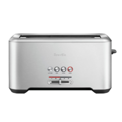 Breville Bit More Toaster 4 Slice BTA730XL, Brushed Stainless Steel