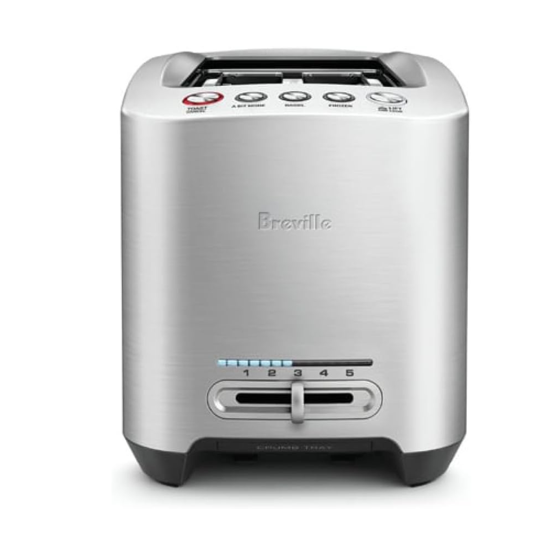 Breville Smart Toaster, 2-Slice, Brushed Aluminum