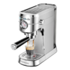 CASABREWS Espresso Machine 20 Bar, Compact Espresso Maker with Steam Milk Frother, Stainless Steel Coffee Machine