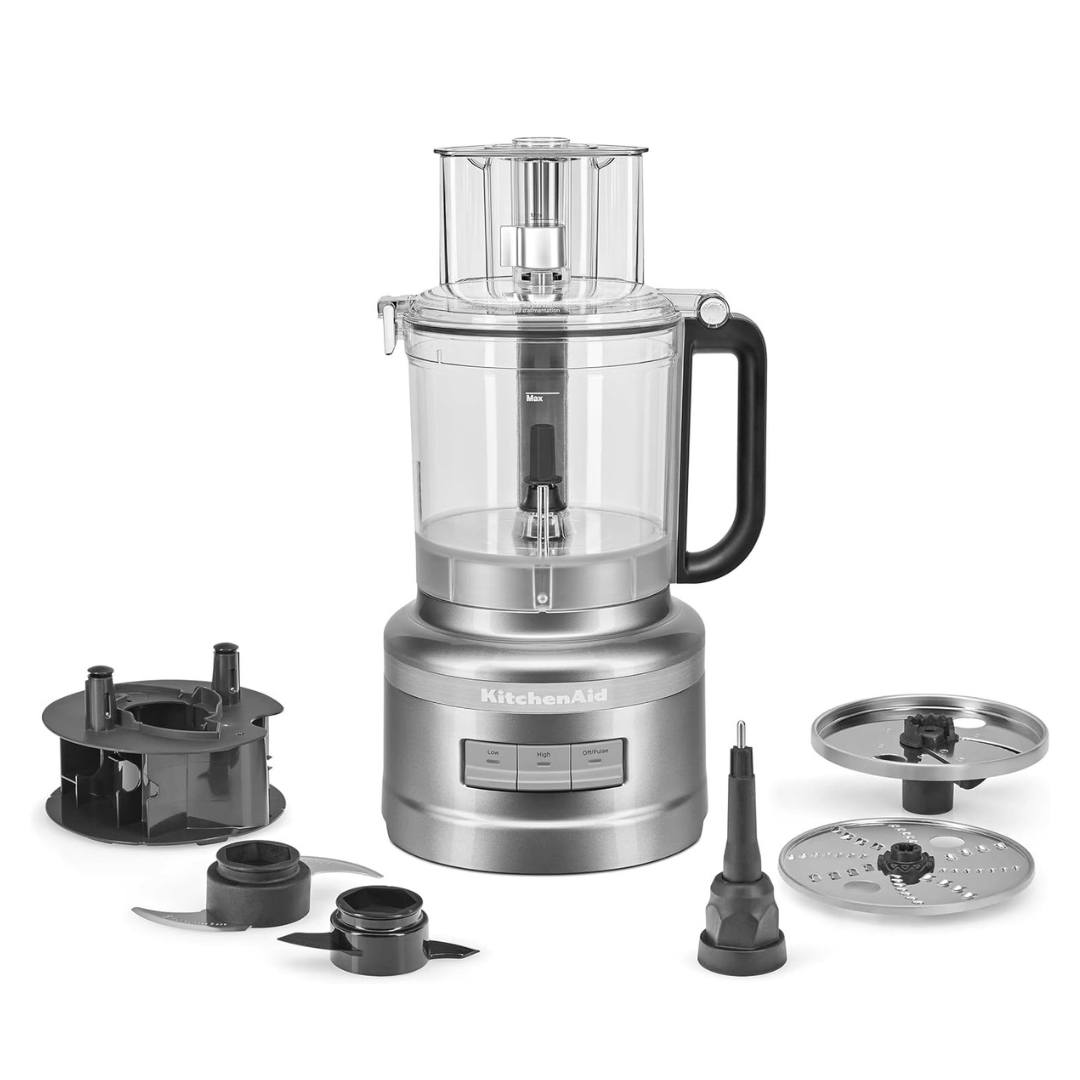 KitchenAid 13-Cup Food Processor, Contour Silver