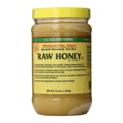 YS Eco Bee Farms RAW HONEY - Raw, Unfiltered, Unpasteurized - Kosher 3lbs
